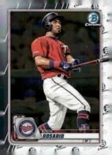 Eddie Rosario 2020 Bowman Chrome card