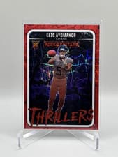 2025 Panini Rookies & Stars Thrillers Elic Ayomanor #22 card