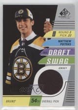 2024-25 SP Game Used Draft Swag Jersey Matthew Poitras #DS-5 card
