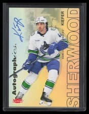 2025-26 Flair Autographics Kiefer Sherwood #A-KS card