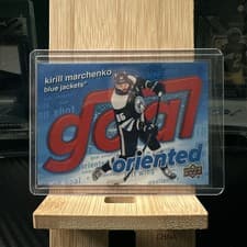 2025-26 Upper Deck Goal Oriented Kirill Marchenko #GO-3 card