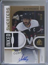 Alex Ovechkin 2024-25 SP Game Used Inked Sweaters card