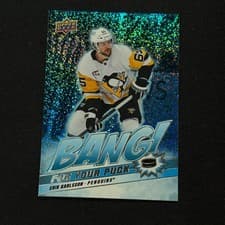 2024-25 Upper Deck Bang! For Your Puck Erik Karlsson #BP-1 card