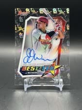 2025 Bowman's Best Best Tek Autographs JJ Wetherholt #BTA-JW card