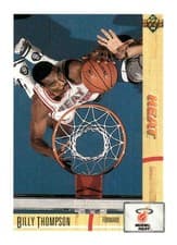 Billy Thompson 1991-92 Upper Deck Base Set card