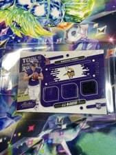 2024 Panini Absolute Tools of the Trade Triple J.J. McCarthy #TOTT-JMY card