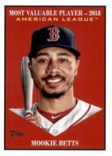 Mookie Betts 2025 Topps Update Most Valuable card