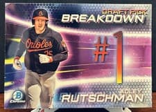 2019 Bowman Draft Chrome Pick Breakdown Adley Rutschman #BSB-AR