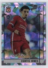 Curtis Jones 2020 Topps Merlin Chrome UEFA Champions League card