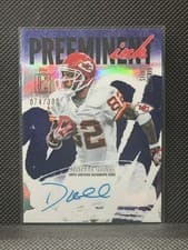 2025 Topps Signature Class Preeminent Ink Dante Hall #PI-DH card