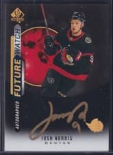 Josh Norris 2020 SP Authentic card