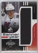 2024-25 SP Game Used 2024 Stadium Series Banner Year Relics Jacob Trouba #BYSS-JT card