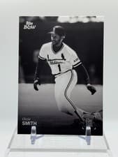 2025 Topps Black & White Base Set Ozzie Smith #33 card