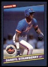 Darryl Strawberry 1986 Donruss card