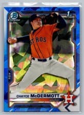 Chayce McDermott 2021 Bowman Draft Sapphire card