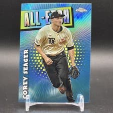 2025 Topps Chrome All-Etch Corey Seager #CAE-13 card