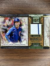 2025 Topps Museum Collection Meaningful Material Relics Pete Crow-Armstrong #MMR-PC card