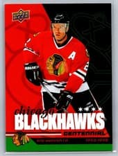 2025-26 Upper Deck Chicago Blackhawks Centennial Hobby Eric Weinrich #47 card