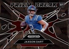 2025 Panini Prizm Draft Picks Prizm Break Jaxson Dart #10 card