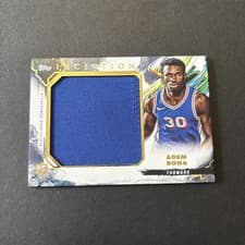 2024-25 Topps Inception Rookie Jumbo Relics Adem Bona #RJR-AB card