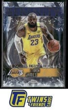 LeBron James 2025 Topps Chrome Serenity card
