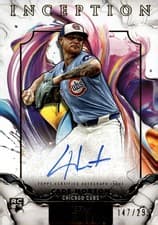 2025 Topps Inception Rookie & Emerging Stars Autographs Cade Horton #RESA-CH card