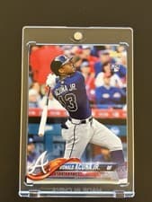 Ronald Acuna Jr. 2018 Topps card