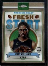 2024-25 Topps Chrome Fresh Start Stephon Castle #FS-3 card