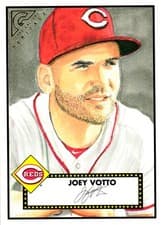 2018 Topps Gallery Heritage Joey Votto #H-11