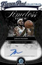 2025-26 Bowman Timeless Touch Signatures Jarace Walker #TTA-JW card