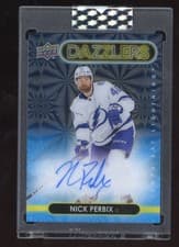 2024-25 Upper Deck Clear Cut 2021-22 UD Dazzlers Nick Perbix #DA-NP card