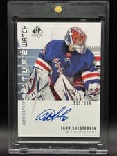 Igor Shesterkin 2019 SP Authentic card