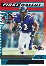 2025 Score First Ballot Ray Lewis #9 card