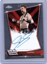 2026 Topps Chrome WWE Red Brand Autographs Sheamus #RBA-SHE card