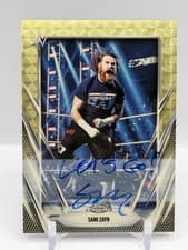 2026 Topps Chrome WWE Iconic Imprint Autographs Sami Zayn #IIA-SAM card