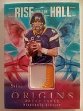2025 Panini Origins Rise to the Hall Relics Brett Favre #12 card