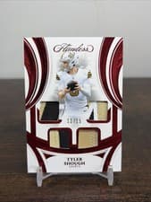 2025 Panini Flawless Rookie Patches Tyler Shough #15