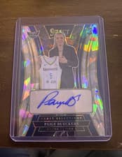 2025 Panini Select WNBA Draft Selections Signatures Paige Bueckers #1 card