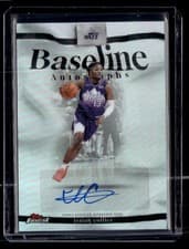 2025-26 Finest Baseline Autographs Isaiah Collier #BA-IC card