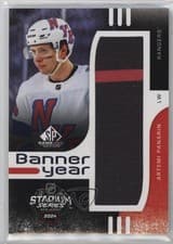 2024-25 SP Game Used 2024 Stadium Series Banner Year Relics Artemi Panarin #BYSS-AP card