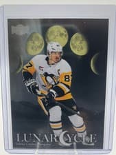 2025-26 SkyBox Metal Universe Lunar Cycle Sidney Crosby #LC-15