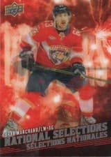 2025-26 Tim Hortons Collectors Series National Selections Brad Marchand #NS-8 card