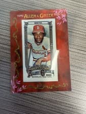 2025 Topps Allen & Ginter Mini Cloth Ozzie Smith #58 card