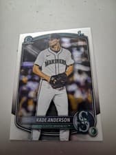 Kade Anderson 2025 Bowman Draft Chrome card