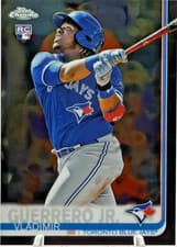 Vladimir Guerrero Jr. 2019 Topps Chrome card