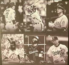 2025 Topps Black & White Base Set Trey Sweeney #12 card