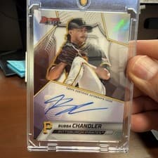 2025 Bowman's Best Best of 2025 Autographs Bubba Chandler #B25-BC card