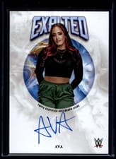 Ava 2025 Topps Exalted WWE Wrestling Exalted Autographs card