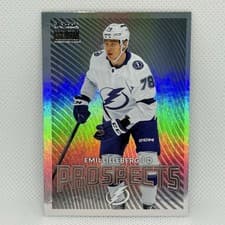 2024-25 Skybox Metal Universe Skybox Premium Prospects Emil Lilleberg #PP-35 card