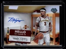 Tamin Lipsey 2024-25 Bowman University Chrome Campus Dorm Signatures card